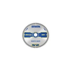 IRWIN Construction Mitre Circular Saw Blade 254 X 30mm X 60T ATB/Neg