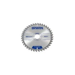 IRWIN Construction Circular Saw Blade 184 X 30mm X 40T ATB