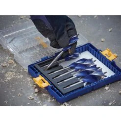 IRWIN Blue Groove 6X Wood Bit Set, 6 Piece -Tool Master Shop 2d0ea34f22bf6350b29de71d82561d9ff27ee7c5c616a3022fa0e7c24abc3944