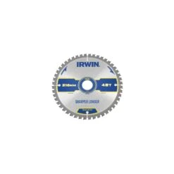 IRWIN Construction Mitre Circular Saw Blade 216 X 30mm X 48T ATB/Neg