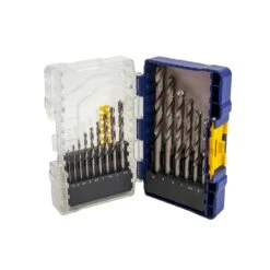 IRWIN HSS Titanium Metal Drill Bit Set, 13 Piece