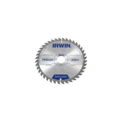 IRWIN Construction Circular Saw Blade 190 X 30mm X 40T ATB