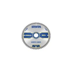 IRWIN Construction Mitre Circular Saw Blade 216 X 30mm X 60T ATB/Neg