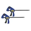 IRWIN Micro Clamps Twin Pack 100mm (4in)