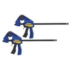 IRWIN Micro Clamps Twin Pack 100mm (4in)