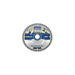 IRWIN Weldtec Circular Saw Blade 210 X 30mm X 40T ATB