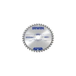 IRWIN Construction Circular Saw Blade 210 X 30mm X 40T ATB