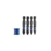 IRWIN Phillips/Pozidriv Impact Magnetic Screwdriver Bit Set, 5 Piece