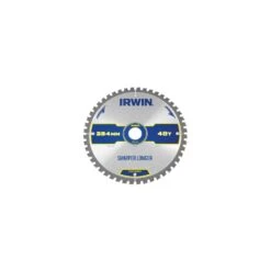 IRWIN Construction Mitre Circular Saw Blade 254 X 30mm X 48T ATB/Neg