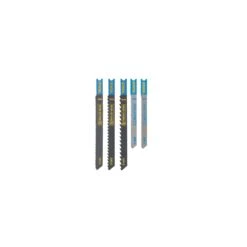 IRWIN HCS/HSS U-Shank Jigsaw Blade Set, 5 Piece