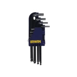 IRWIN T10757 Metric Long Arm Ball End Hex Key Set, 10 Piece